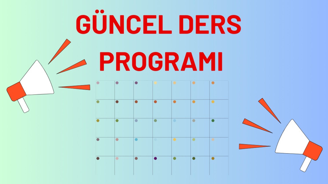 DERS PROGRAMI BELLİ OLDU!